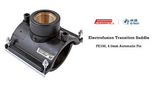 Electrofusion Transition Saddle PE100, 4mm Automatic Pins